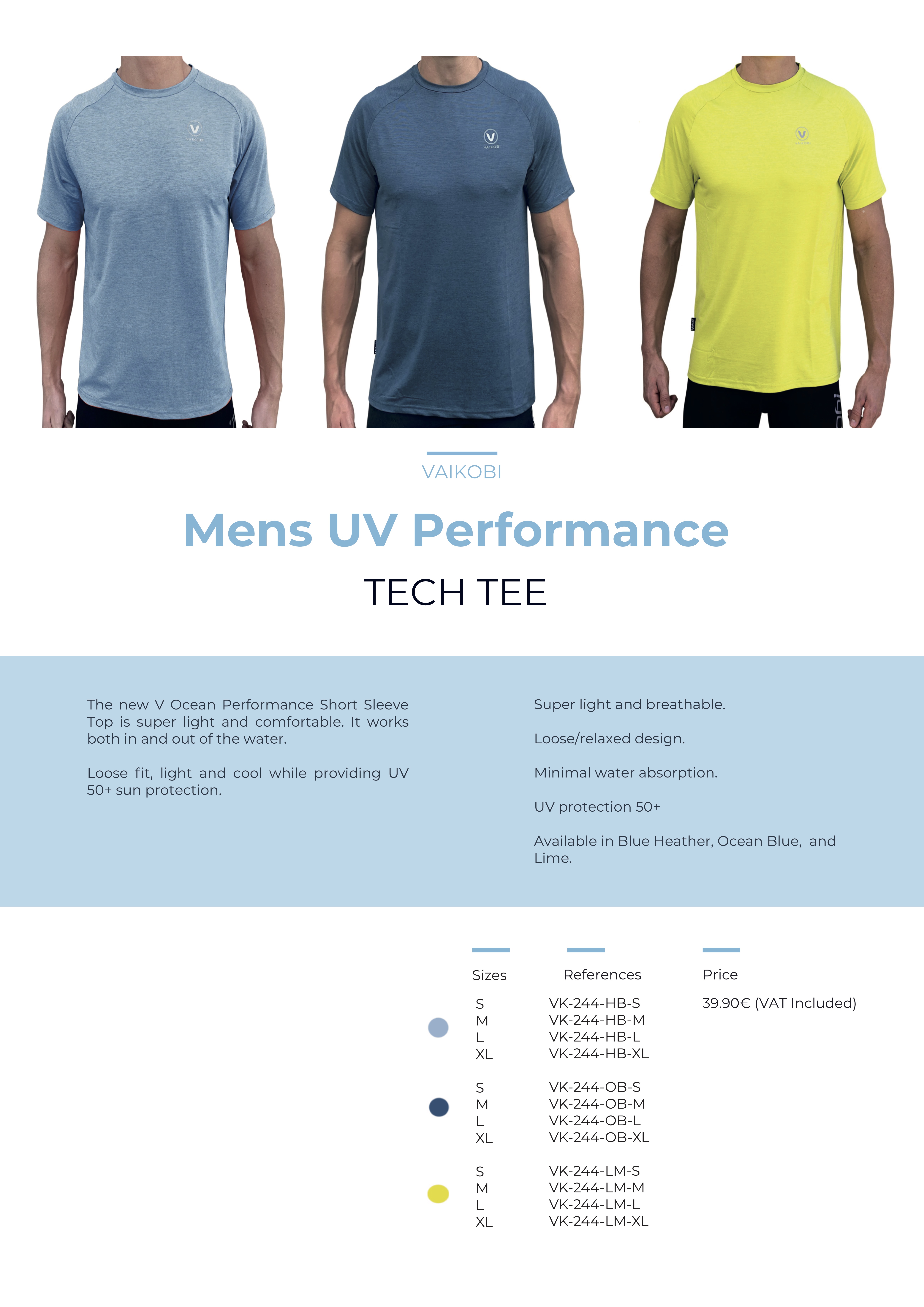 UV performance