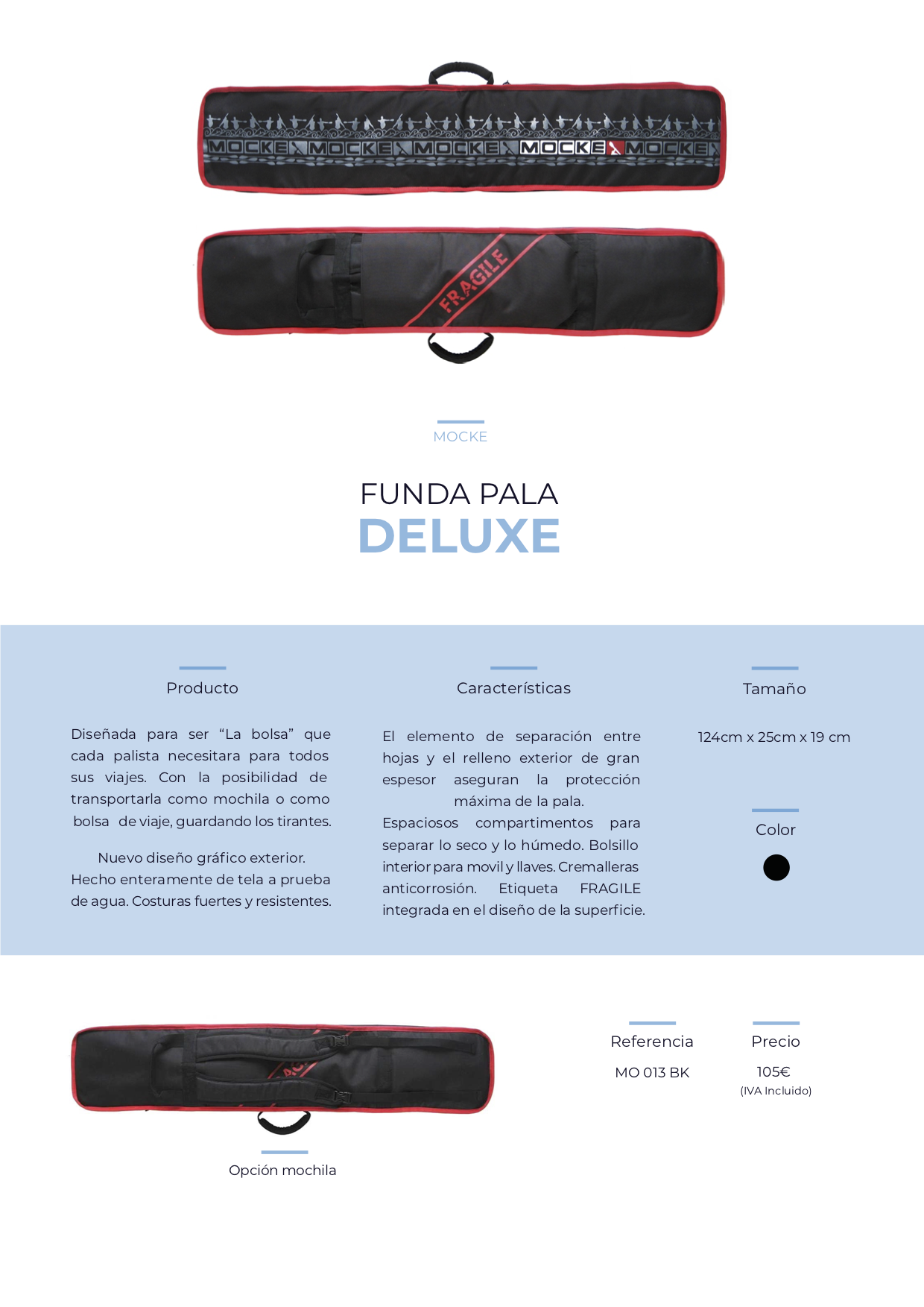 funda deluxe mocke