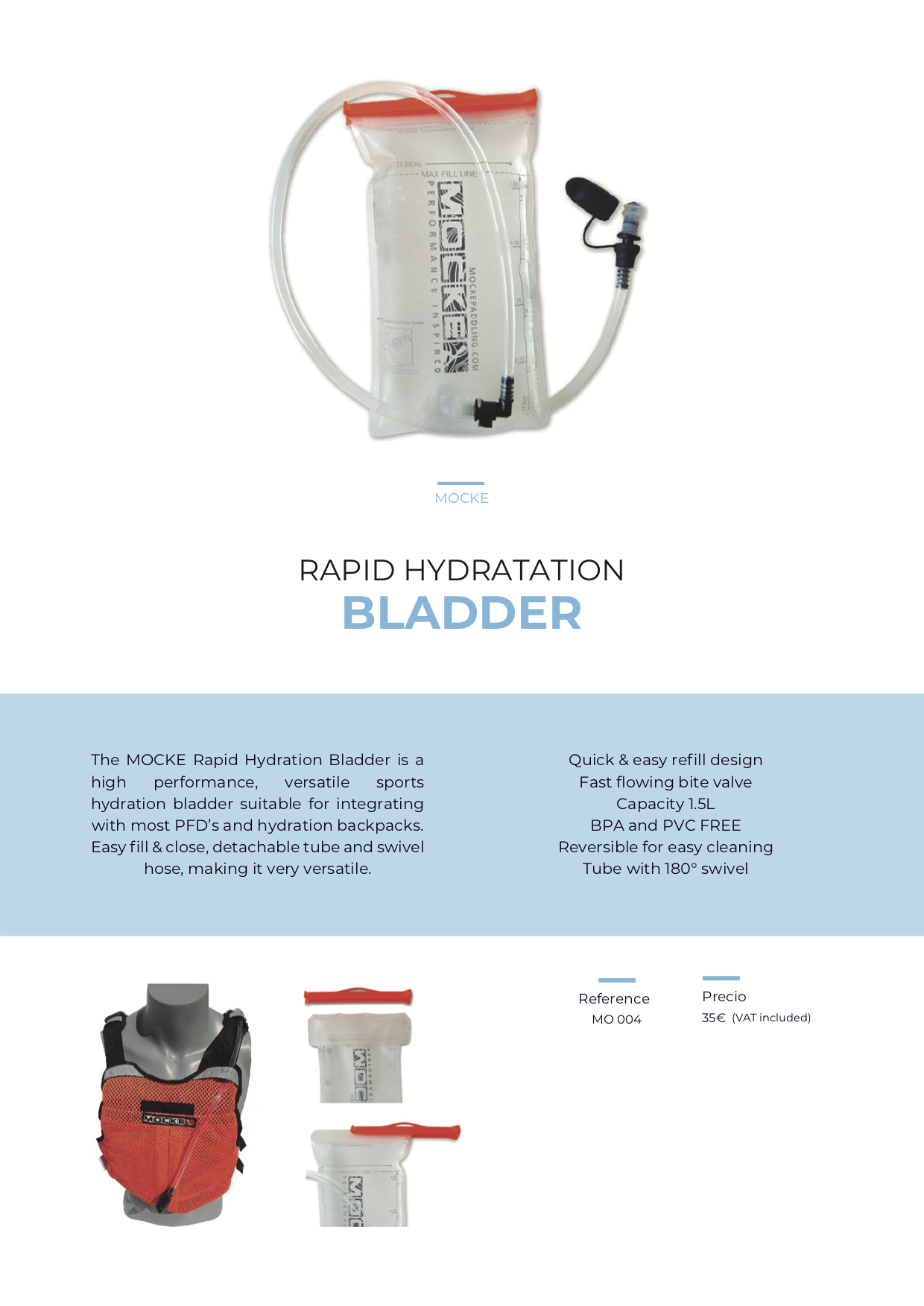hydration bladder