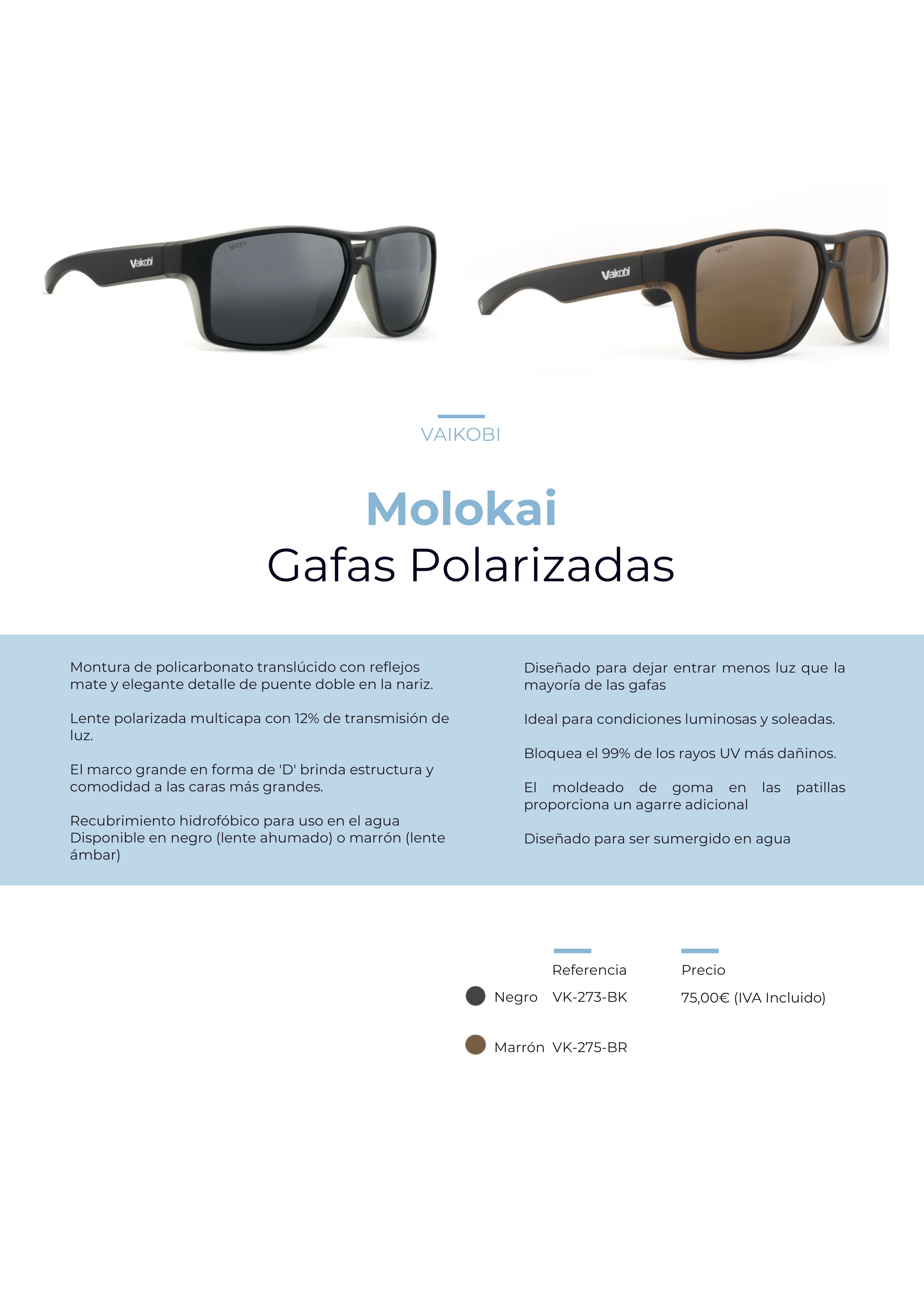 Gafas Vaikobi Molokai