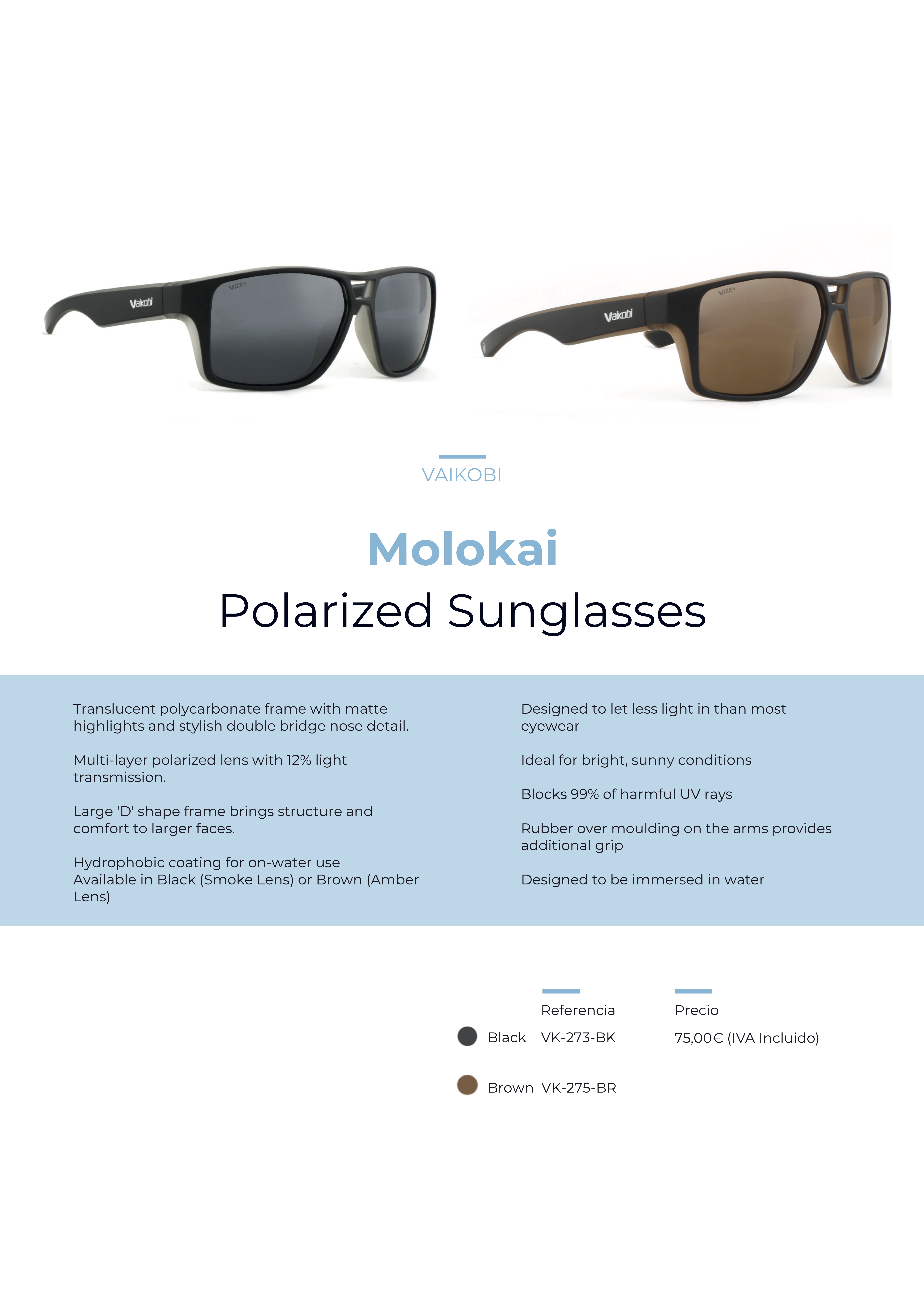 Gafas Vaikobi Molokai