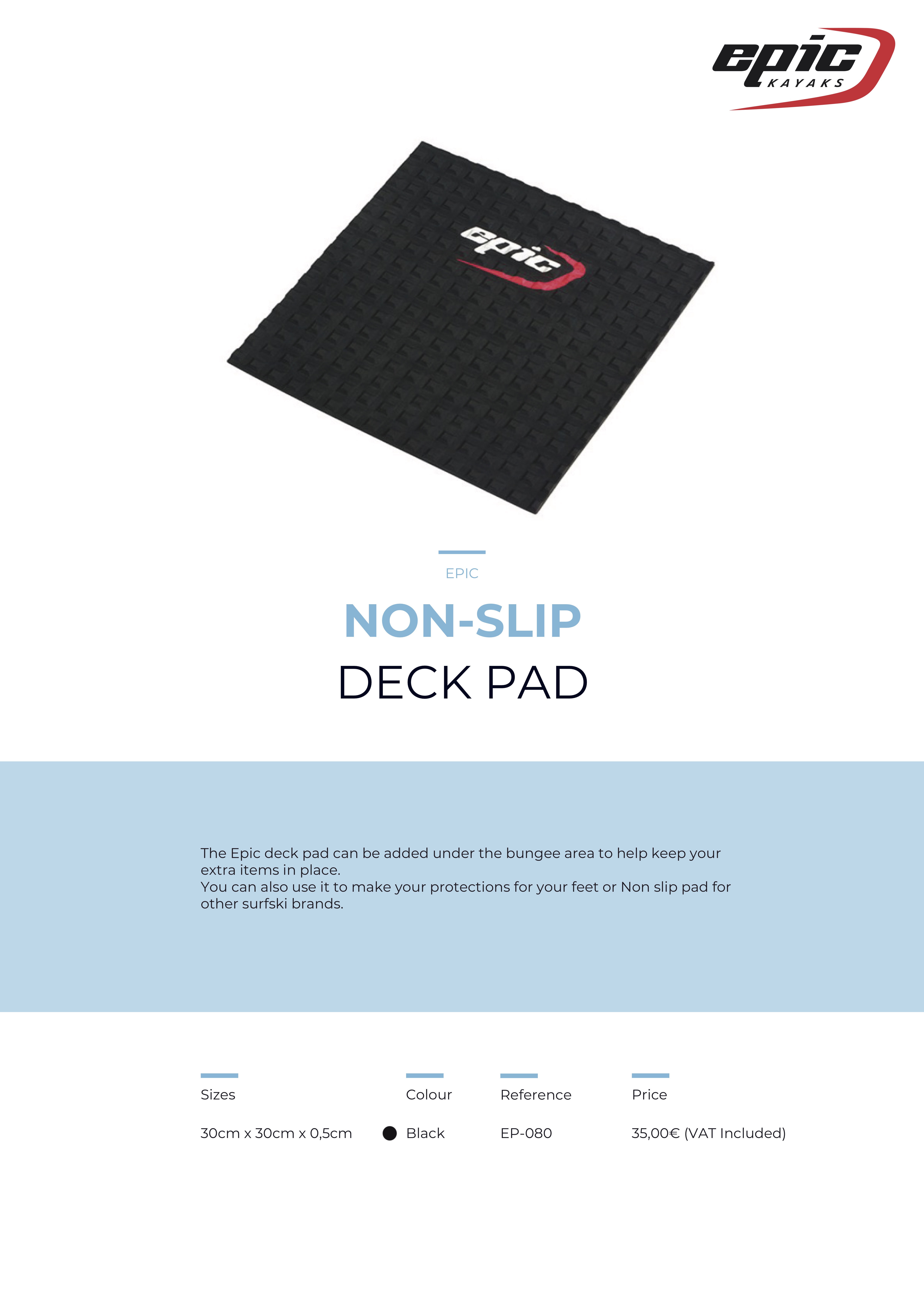 non-slip deck pad