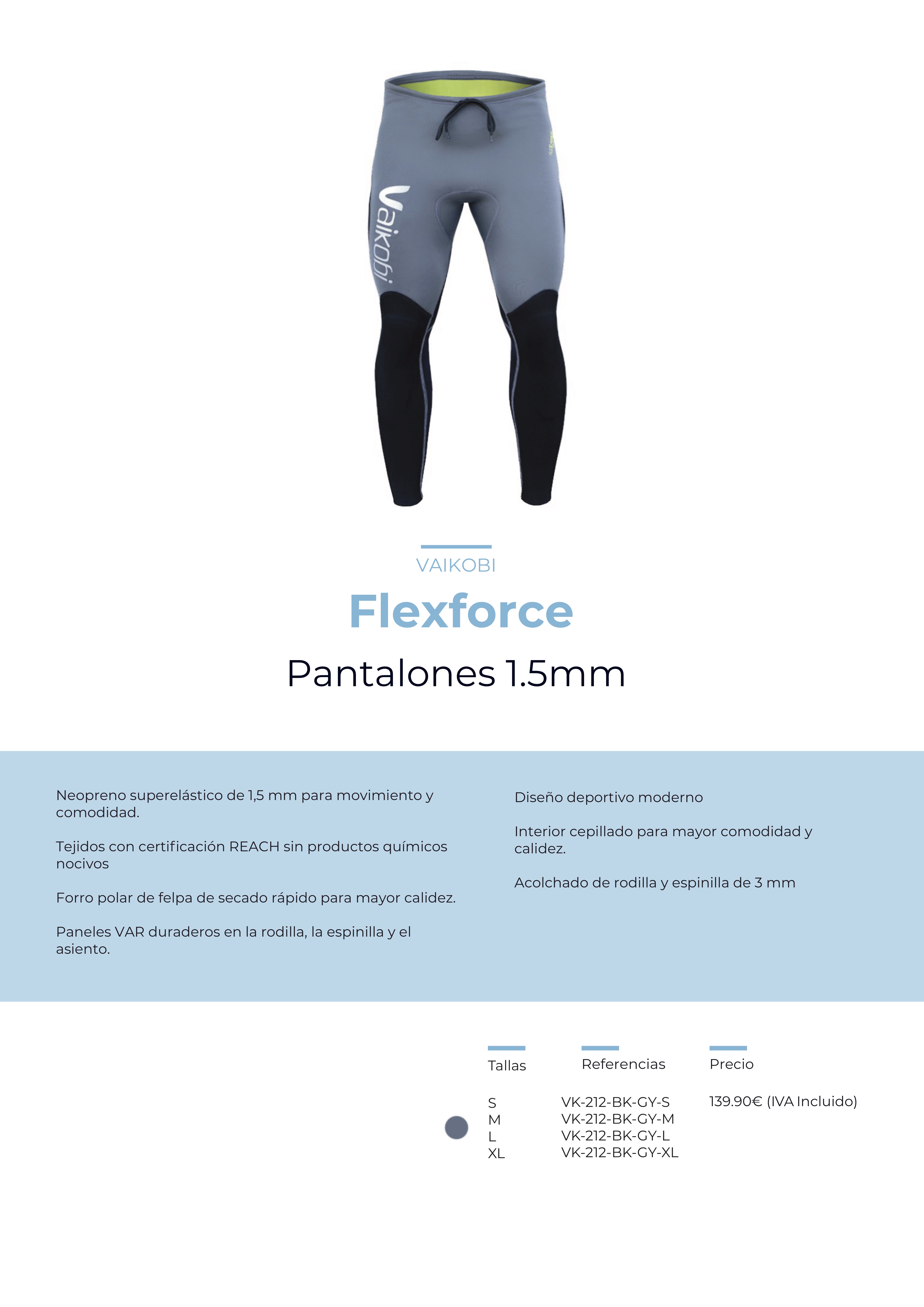 Pantalon Flex Force