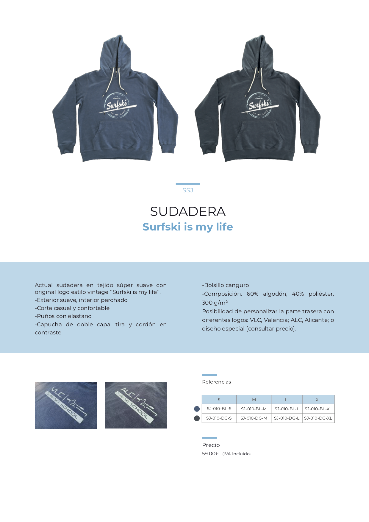 sudadera my life
