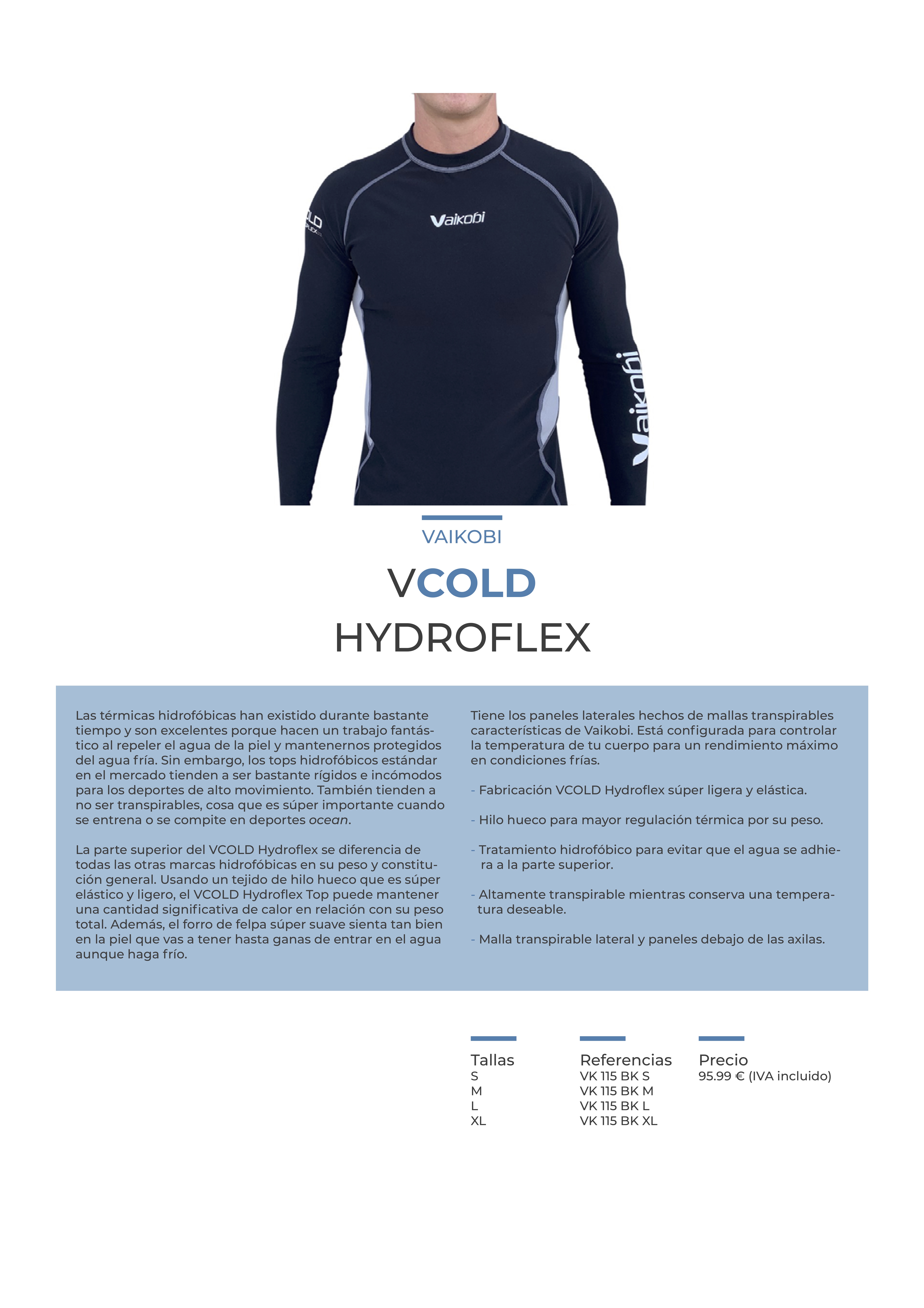 Vcold Hydroflex Top