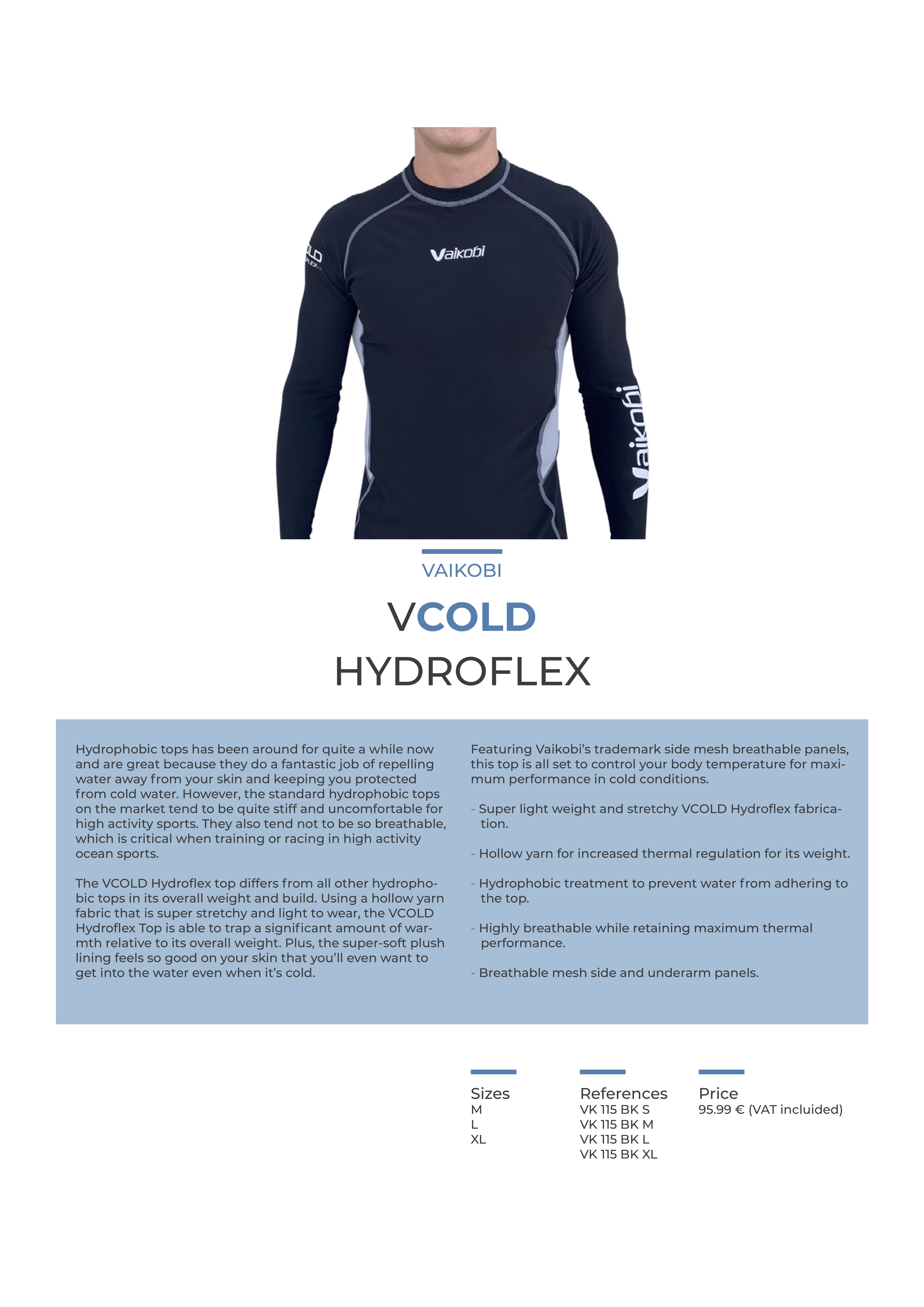 Vcold Hydroflex Top