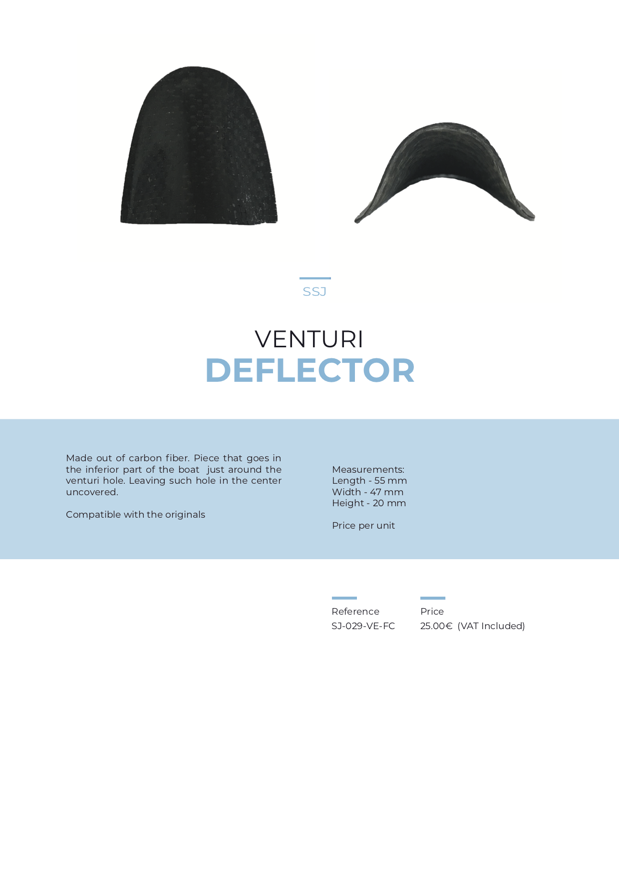 deflector venturi