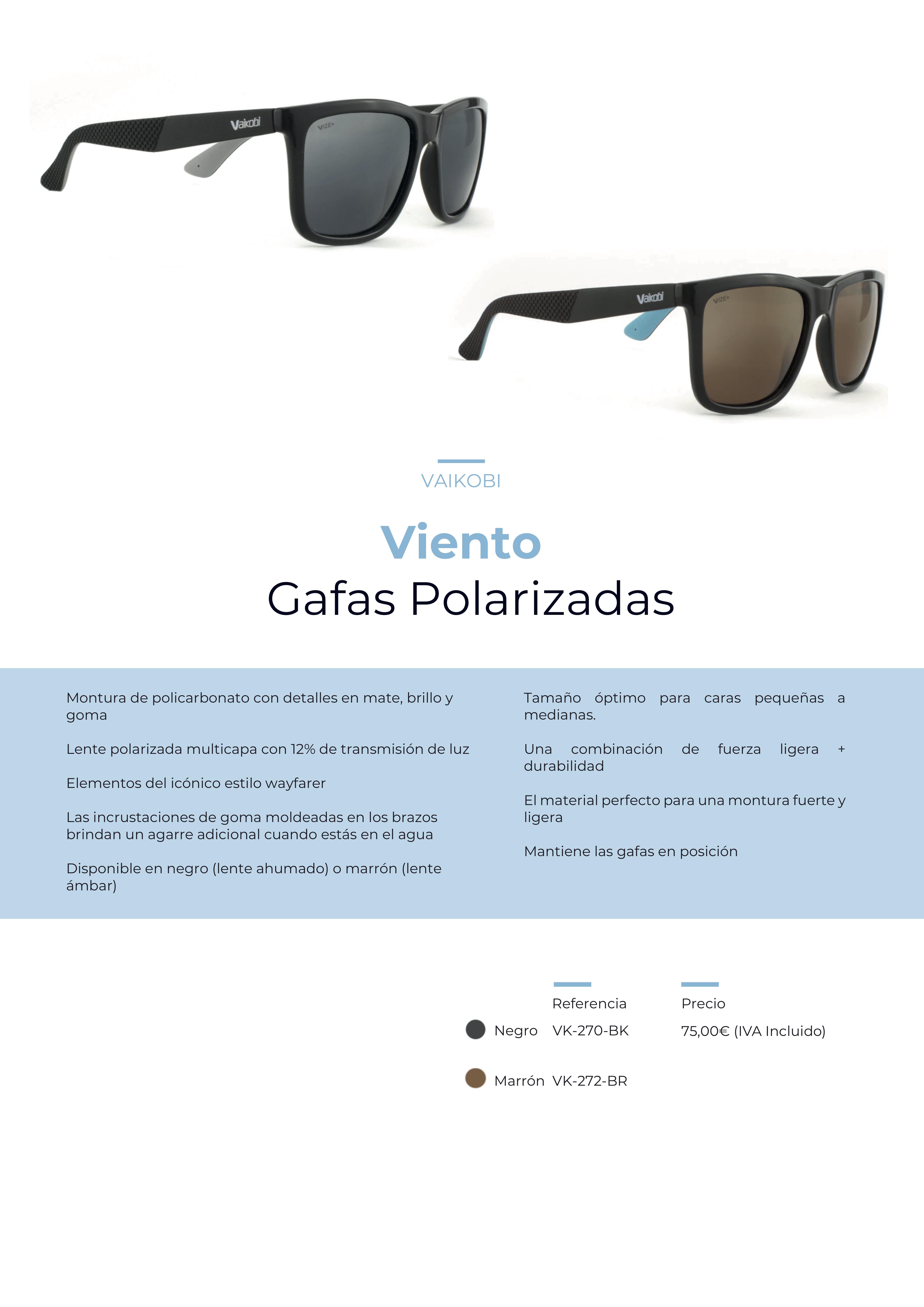 Gafas Vaikobi Viento