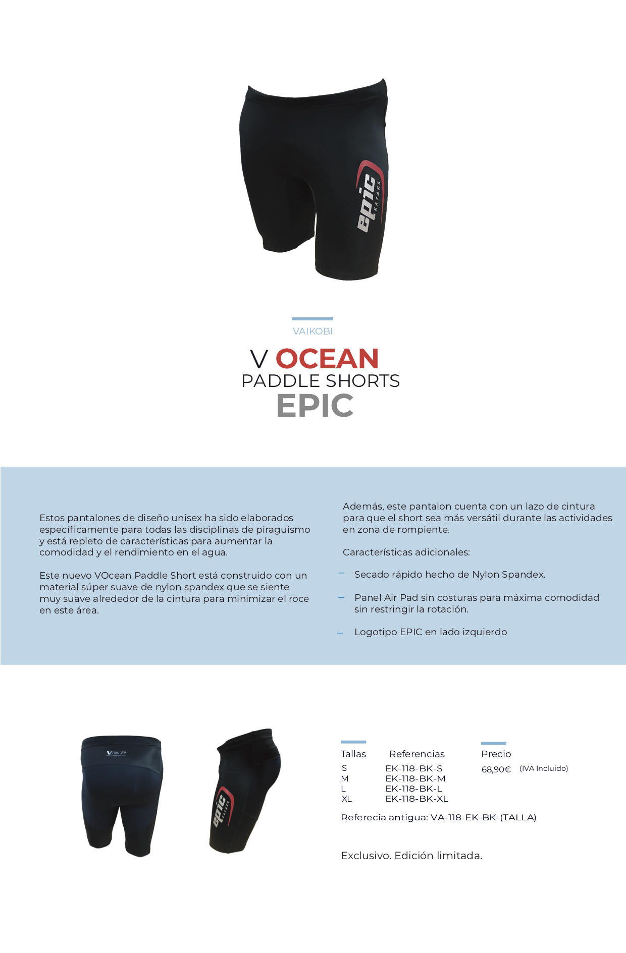 Vocean Shorts Epic