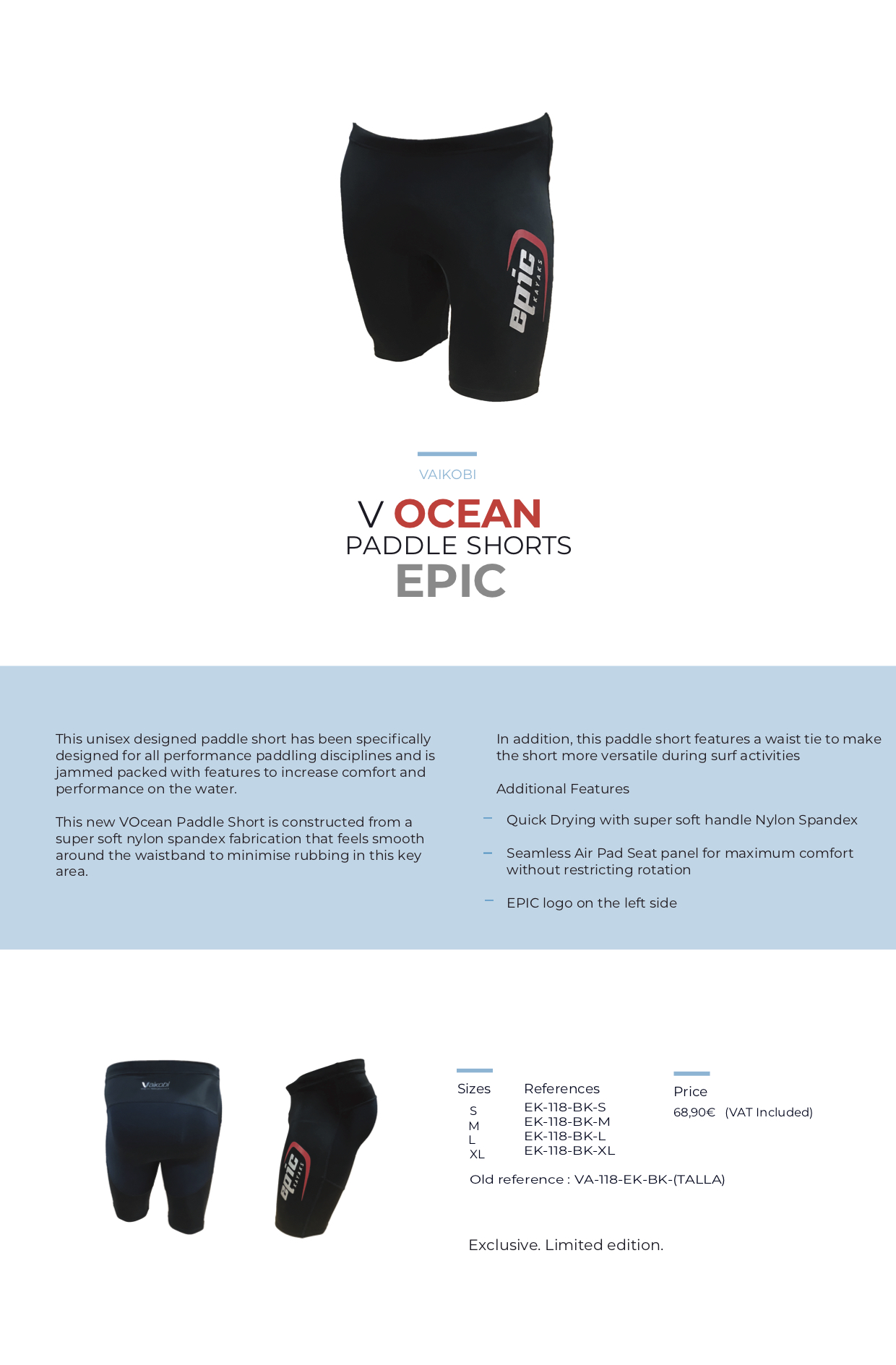 Vocean Shorts Epic